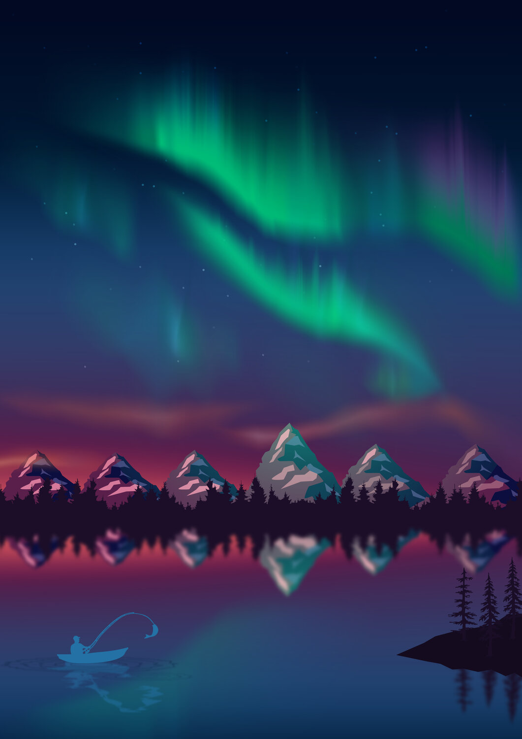 aurora borealis - my version.jpg