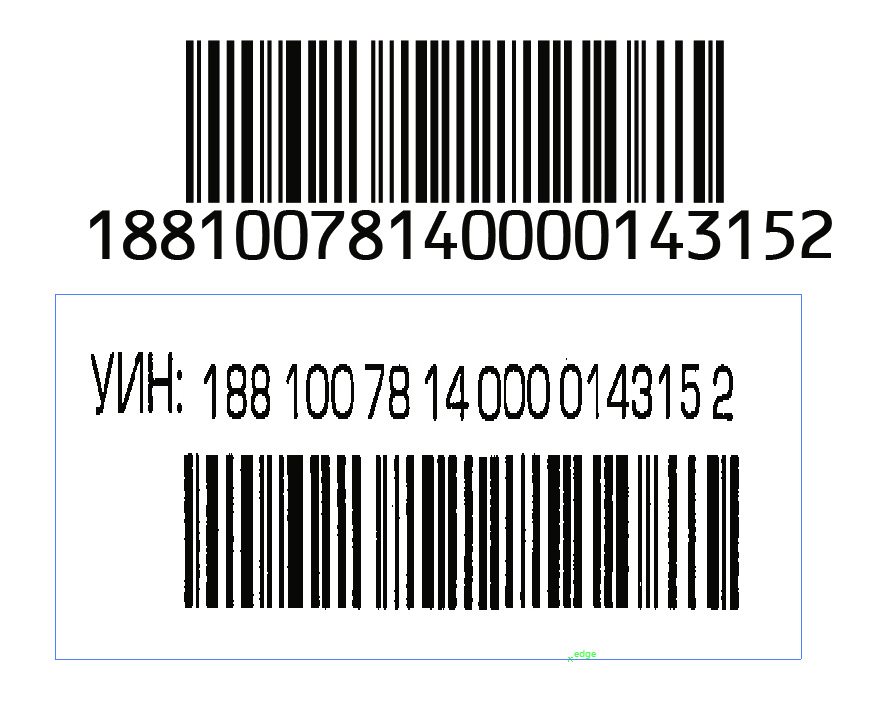 Как в word напечатать штрих код при помощи шрифта code 128