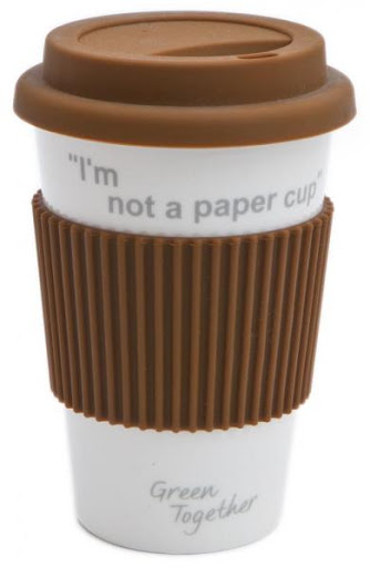 I Am Not A Paper Cup Brown
